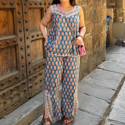 Slit Leg Co-ord Set