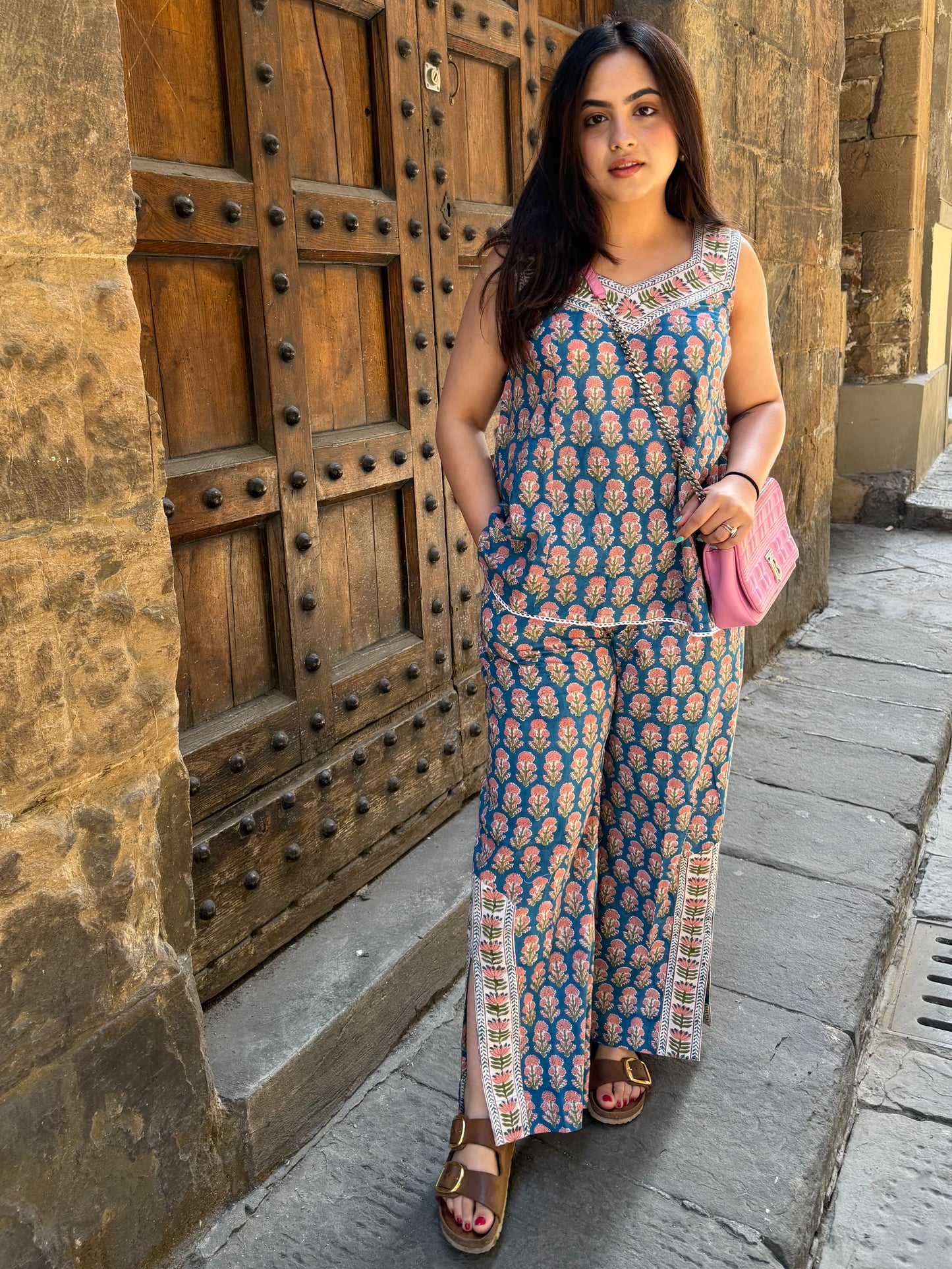 Slit Leg Co-ord Set