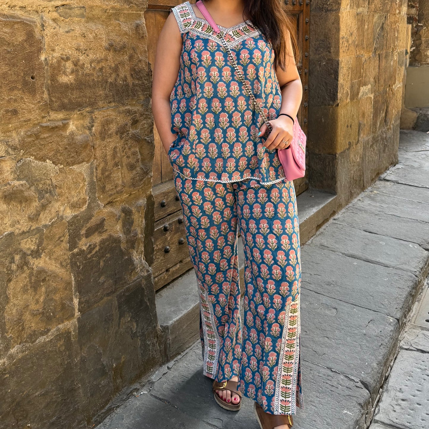 Slit Leg Co-ord Set
