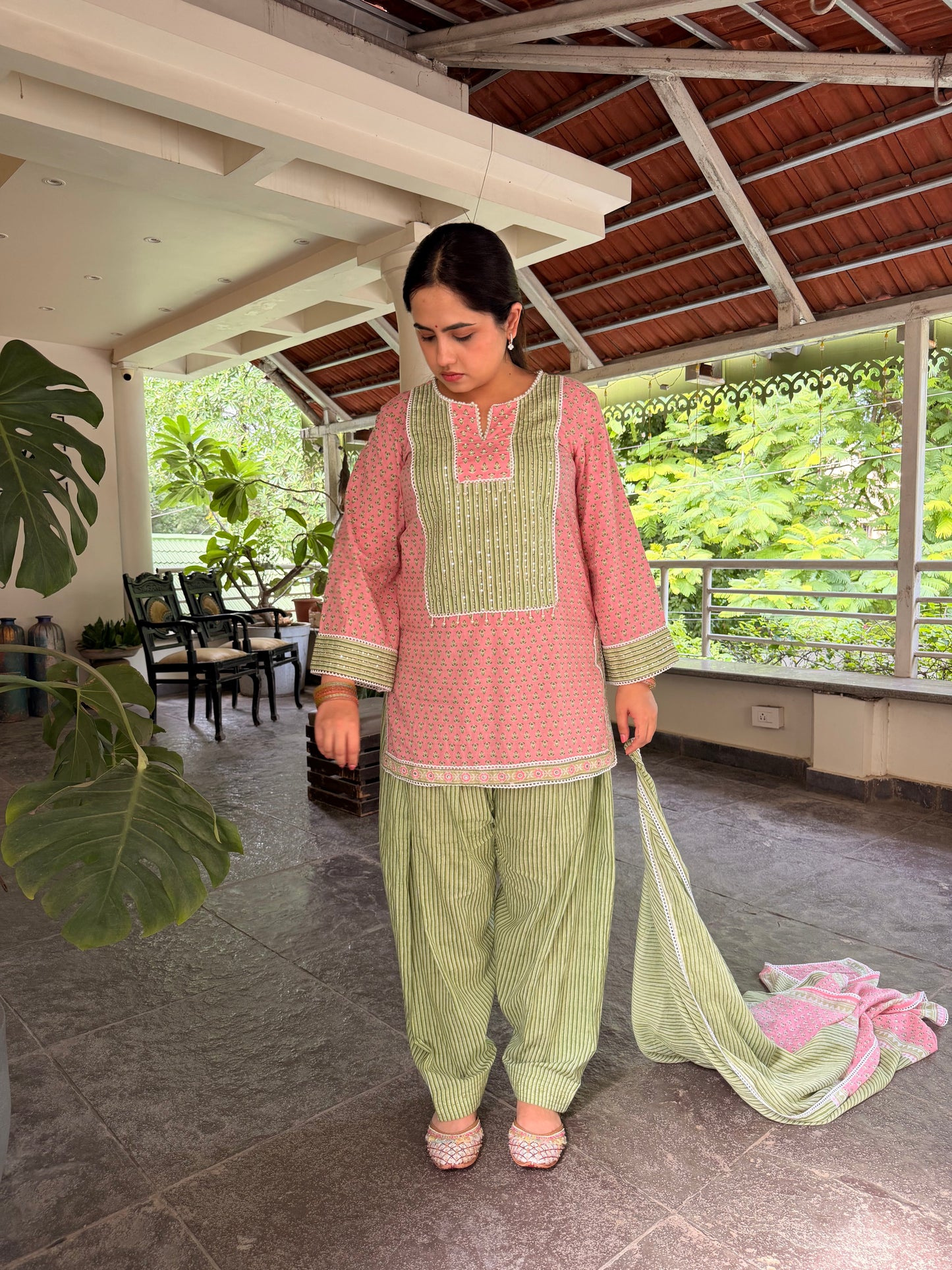 Gulbahar Farshi Salwar Set