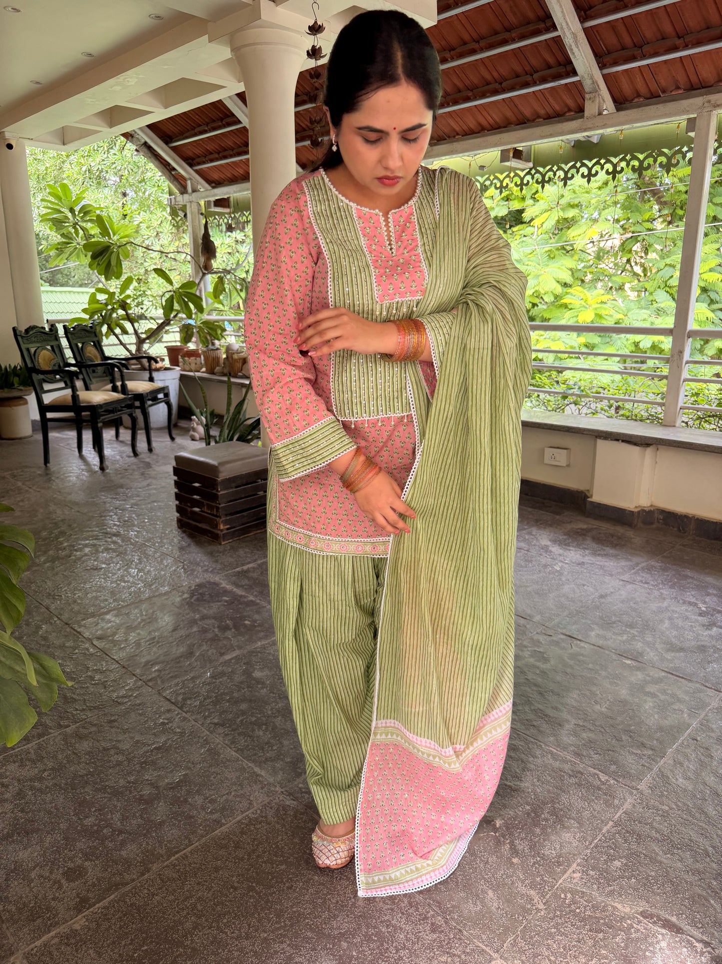 Gulbahar Farshi Salwar Set